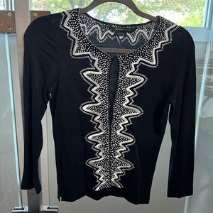 BCBG MAXZARIA Black Cardigan